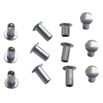 Manufacturer to supply high-quality goods oval head half hollow stainless steel rivets