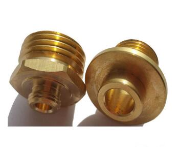 Precision brass cnc lathe machining turning part machined turned parts supplier