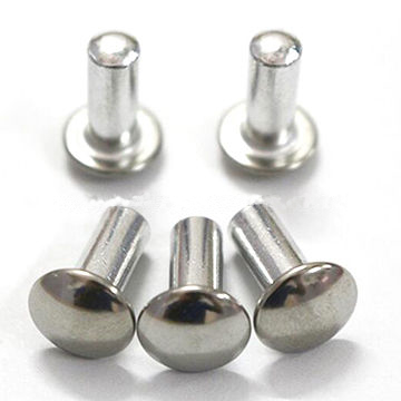 Aluminium Solid Round Head Rivets, Customized Specifications are Accepted
