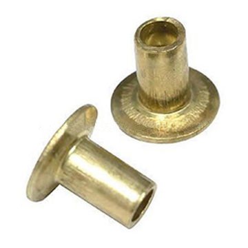 Brass rivet, brake and clutch lining, DIN7338 standard, 100% best quality, quality assured